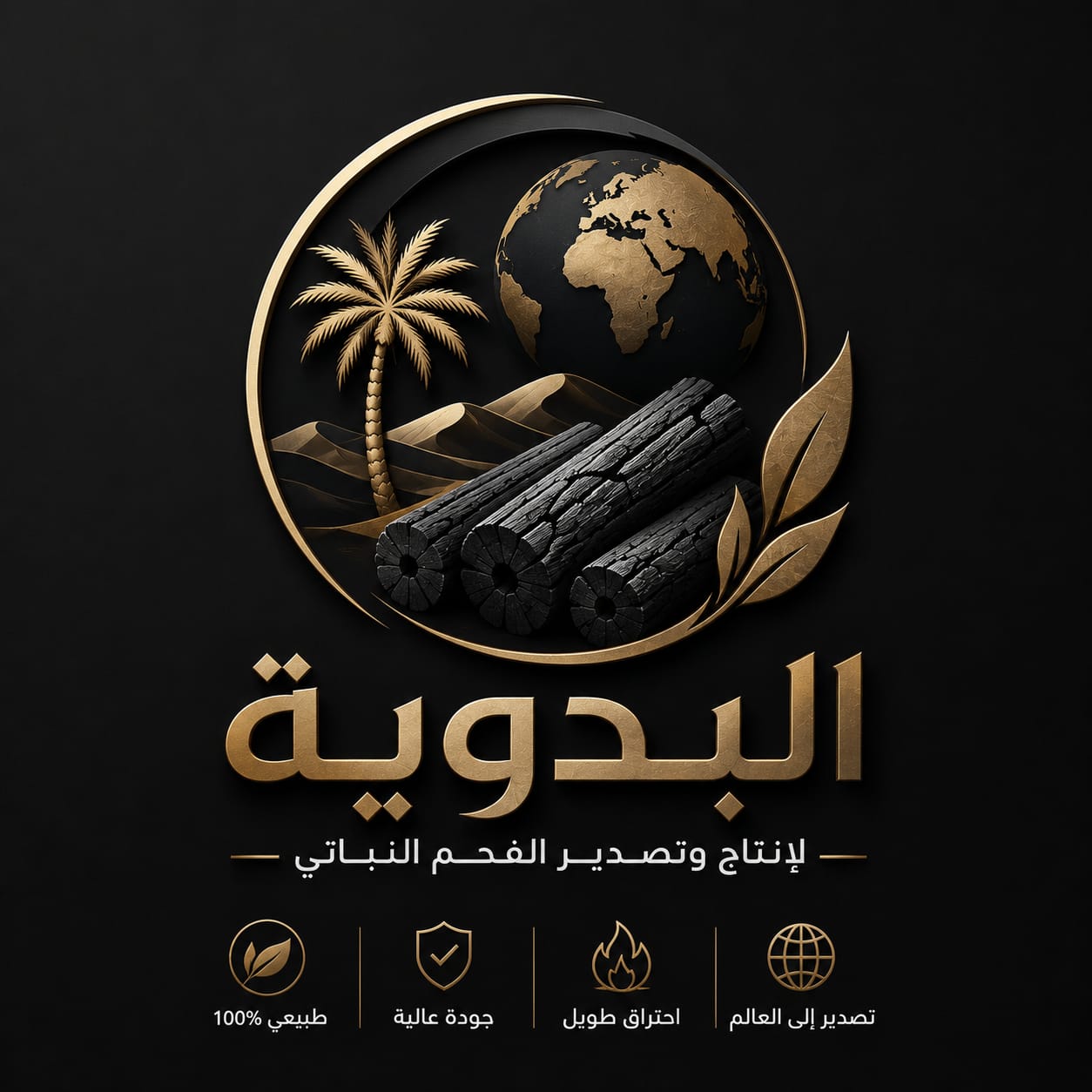 شركة البدوية لتصنيع وتصدير الفحم النباتي