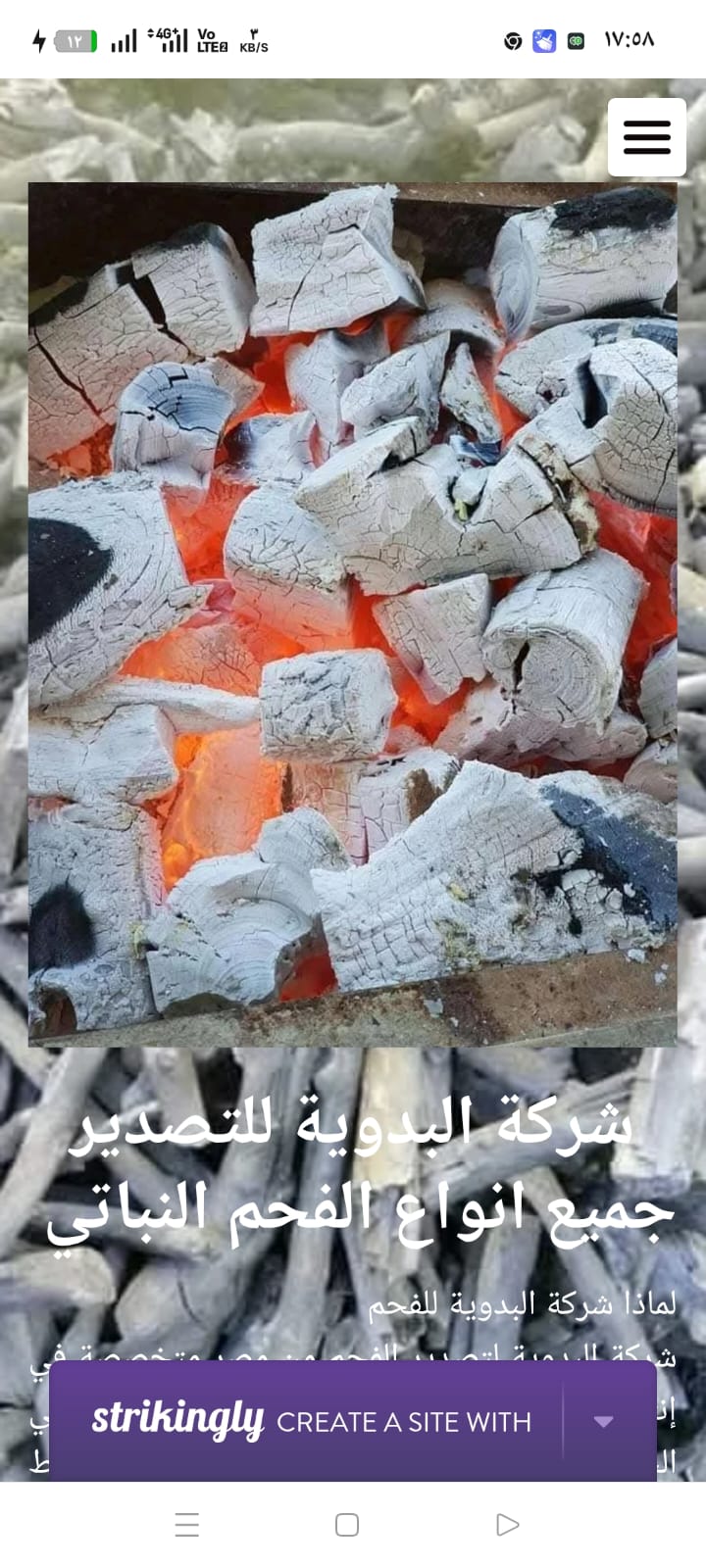 تصدير فحم